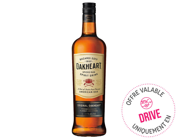 Bacardi Oakheart 35° 70cl
