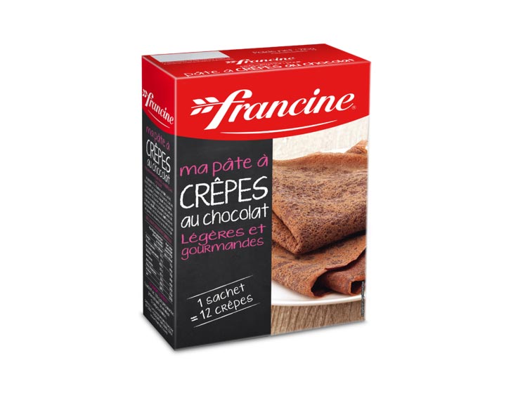 Ma Pâte à Crêpes au Chocolat - Francine