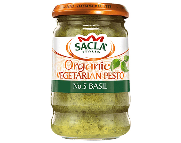Organic Vegetarian Basil 190g