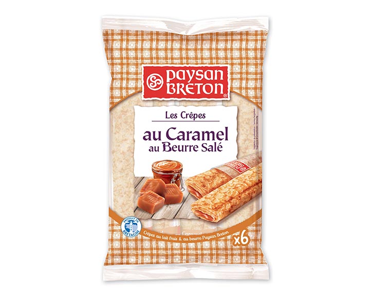 Crêpes Fourrées au Caramel x6