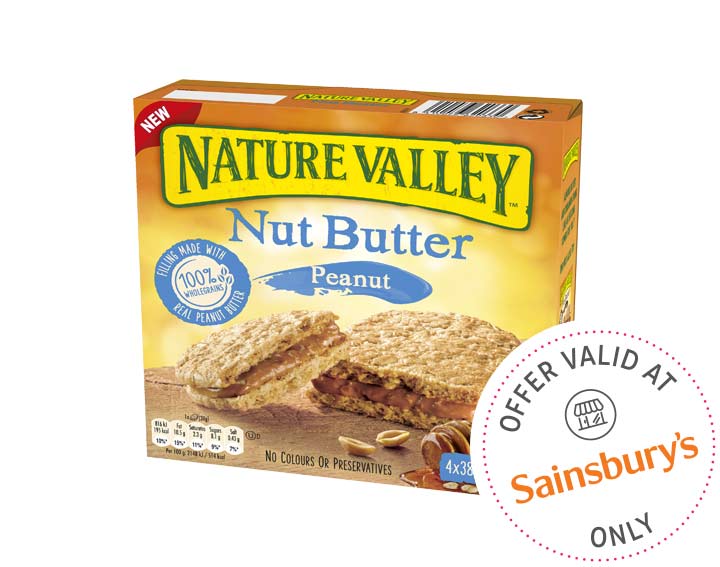 Peanut Butter Biscuit Bars 4x38g