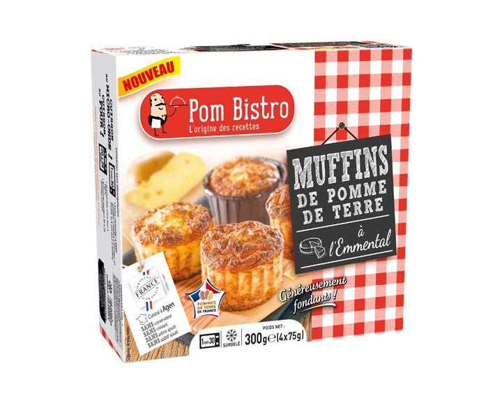 Muffins de Pomme de Terre, 300g