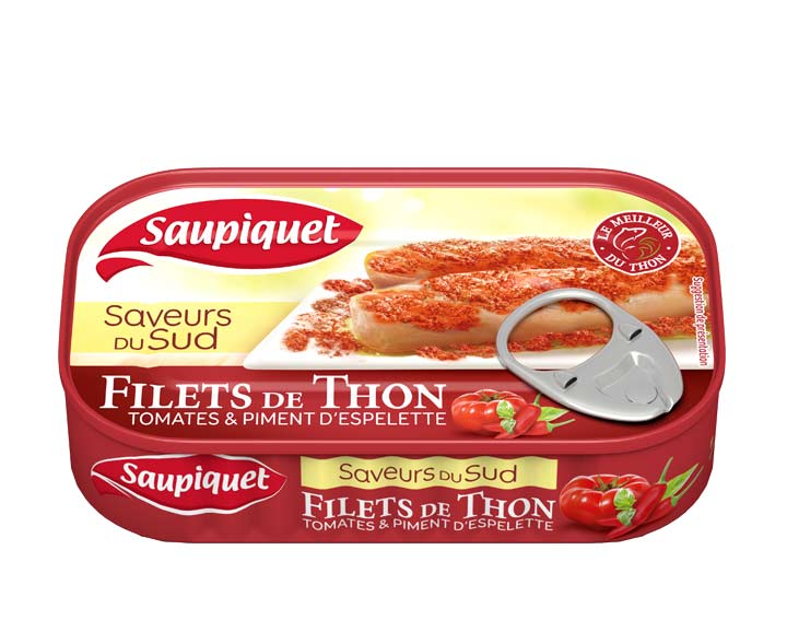 Filets de Thon Tomates & Piment d'Espelette