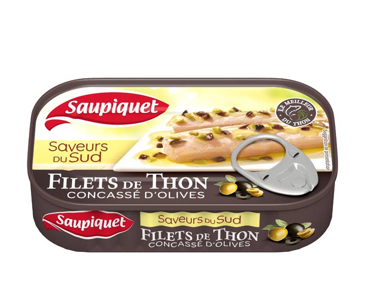 Filets de Thon Saveurs du Sud Concassé d'Olives
