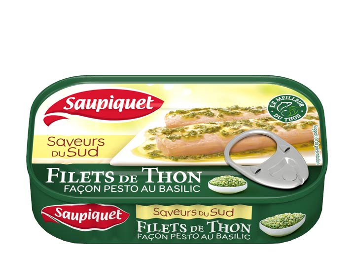 Filets de Thon Saveurs du Sud Façon Pesto au Basilic