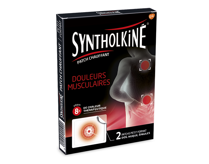 Syntholkiné Patch chauffant 
Petit format
Eligible sur l'ancien packaging