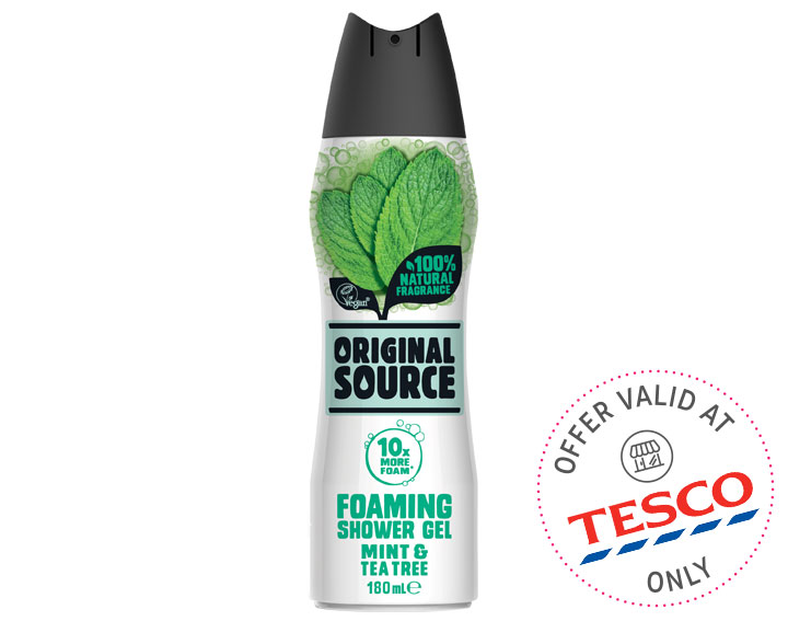 Mint Foaming Shower Gel 180ml