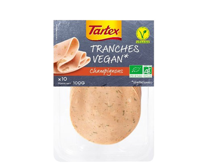 Tranches Vegan Champignons
