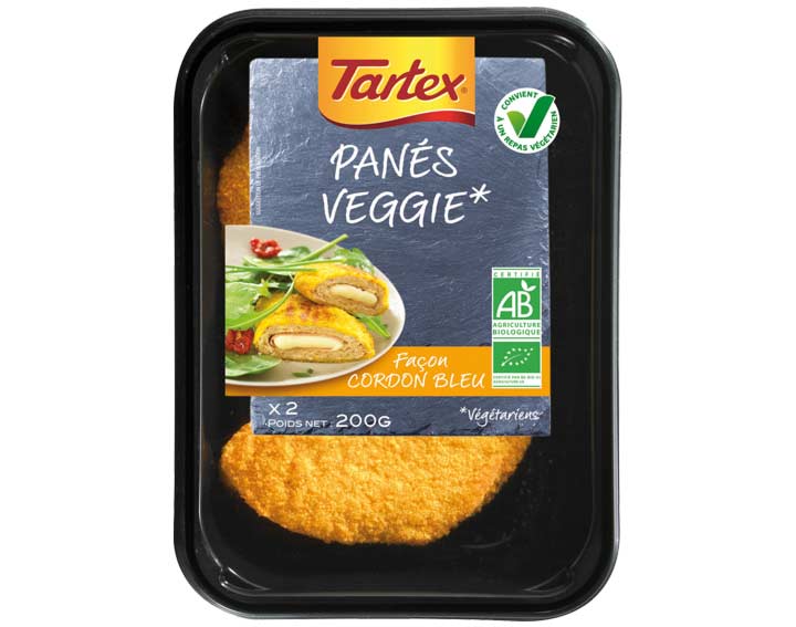 Panés Veggie Façon Cordon Bleu