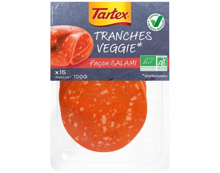 Tranches Veggie Façon Salami
