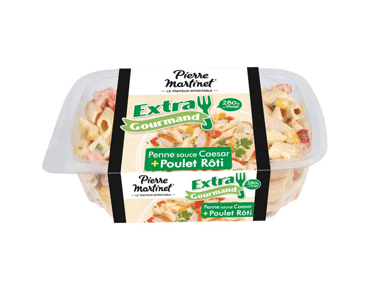 Penne Sauce Caesar + Poulet rôti