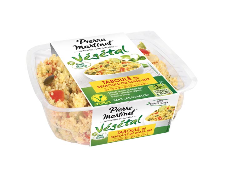 Taboulé de Semoule Mais-Riz