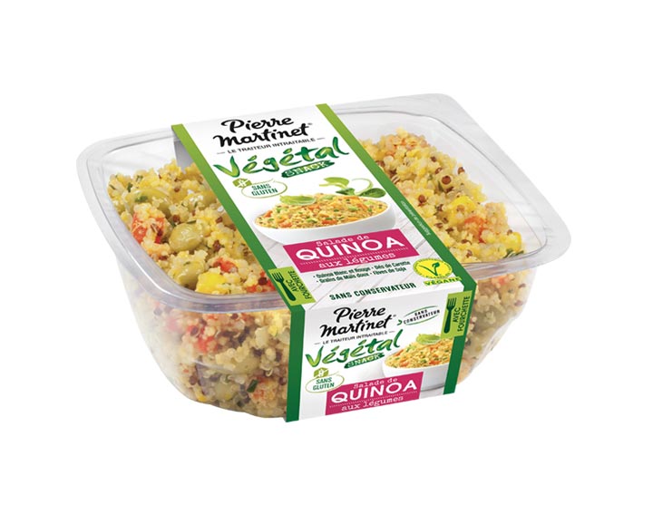 Salade de Quinoa aux légumes snack