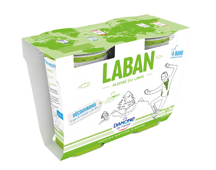 Les Danone du monde LABAN, 240mlx2