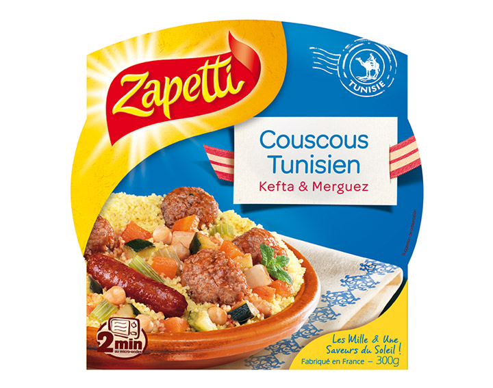 Couscous Tunisien Kefta et Merguez