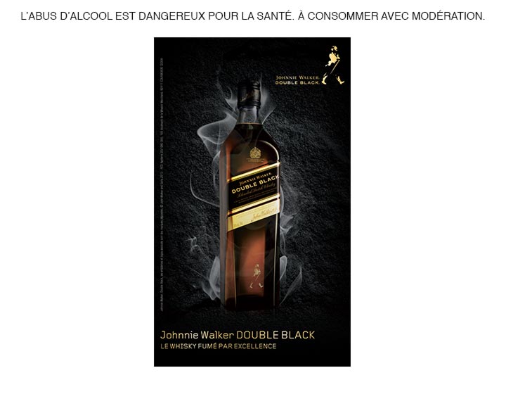 Whisky Johnnie Walker Double Black 70cl 40°