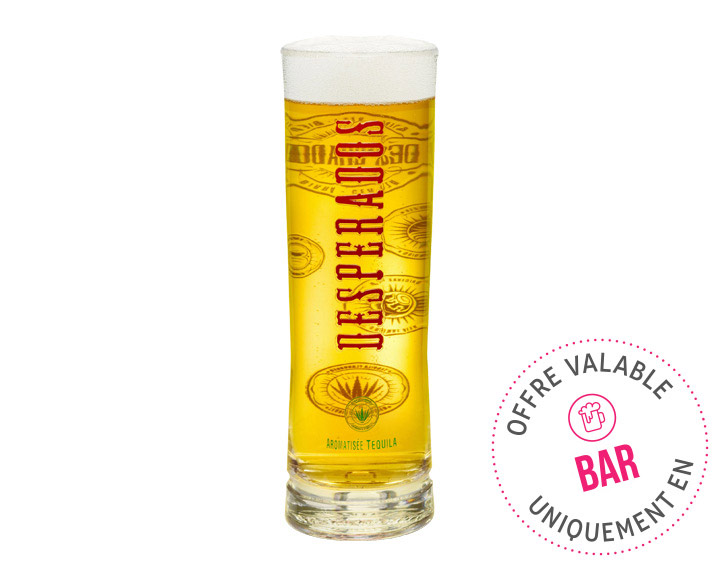 Desperados Original pression 25cl et 50cl