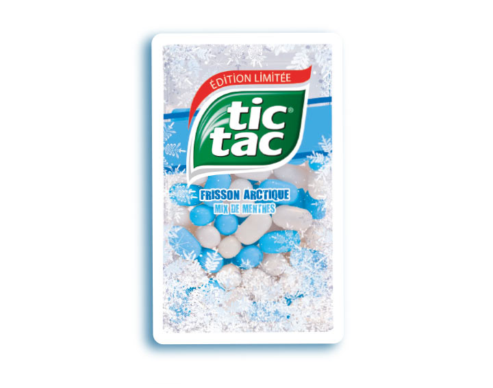 Tic Tac Frisson Arctique Mix de Menthes
