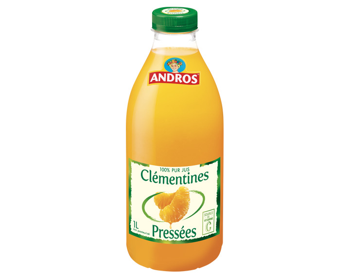 100% pur jus de Clémentines 1L
