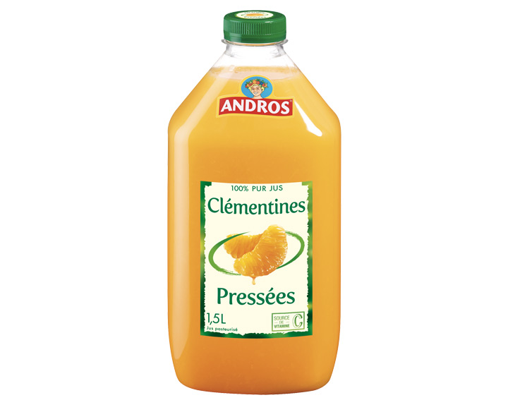 100% pur jus de Clémentines 1,5L