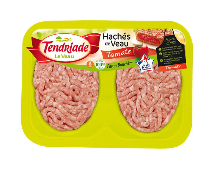 Haché de Veau Façon bouchère tomate 2x100g 