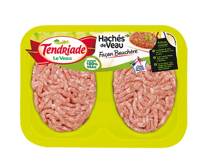 Haché de Veau Façon bouchère nature 2x100g