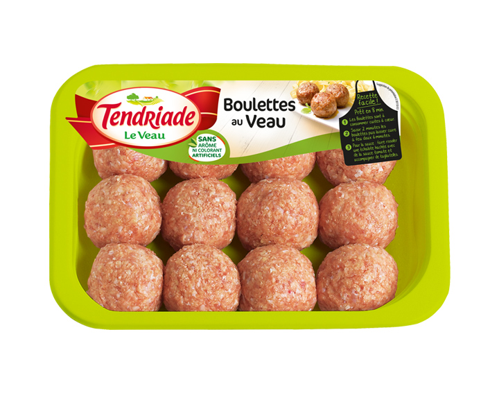 Boulettes au Veau natures 12x30g