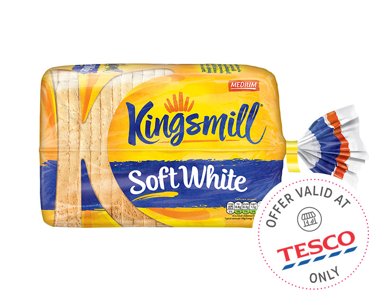 Kingsmill Soft White Medium 800g