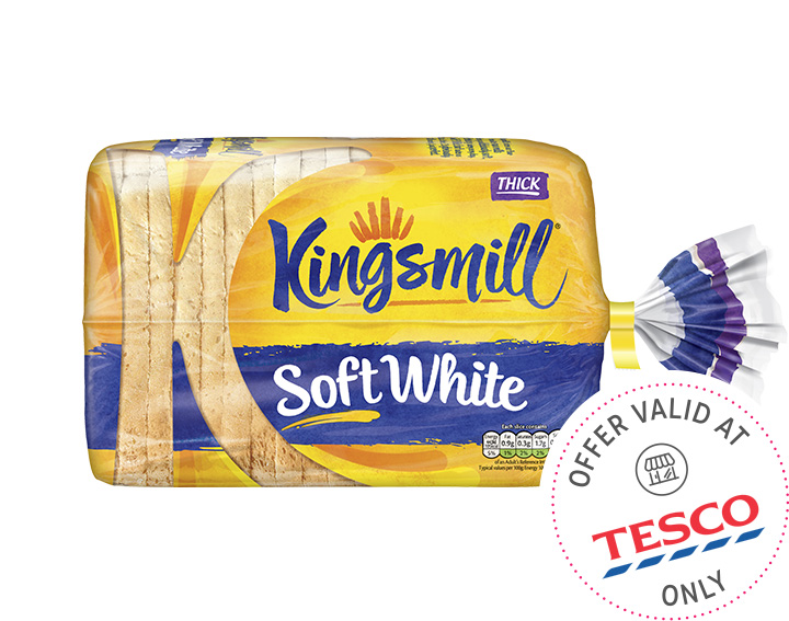 Kingsmill Soft White Thick 800g