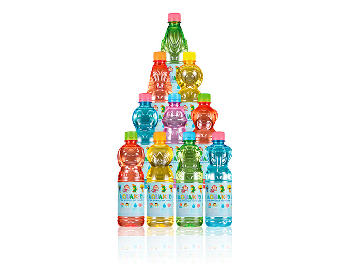 AQUAKID - Les 10 bouteilles-animaux