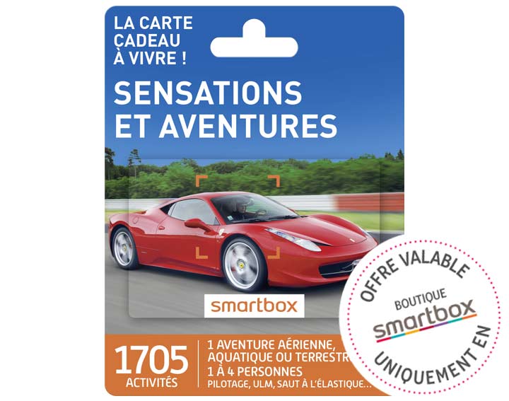 Sensations et aventures (49,90€)