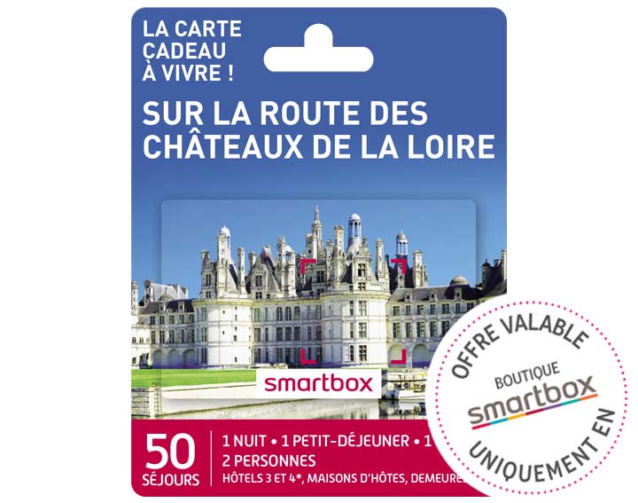 Sur la route des Châteaux de la Loire (119,90€)