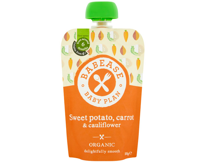 Sweet Potato, Carrot & Cauliflower 100g