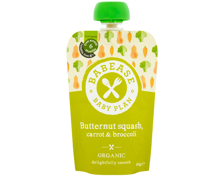 Butternut Squash, Carrot & Broccoli 100g