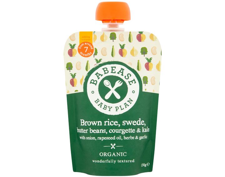 Brown Rice, Swede, Butter Beans 130g