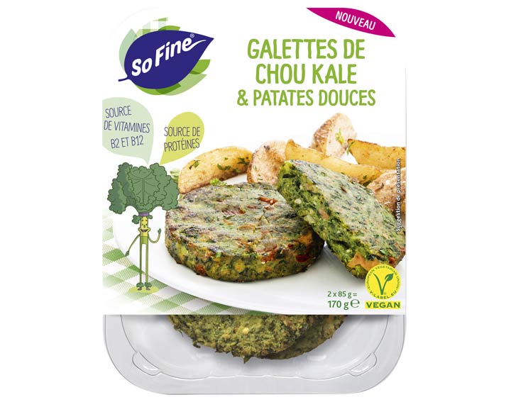 Galettes de Chou Kale et Patates douces