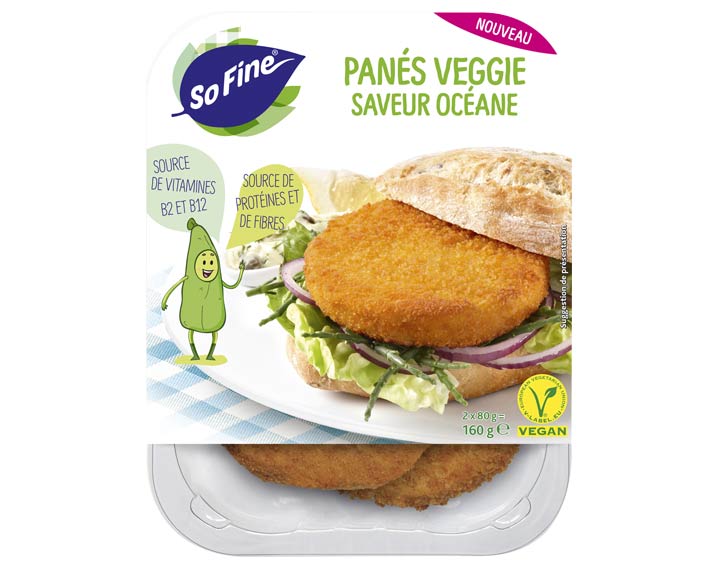 Panés Veggie saveur Océane