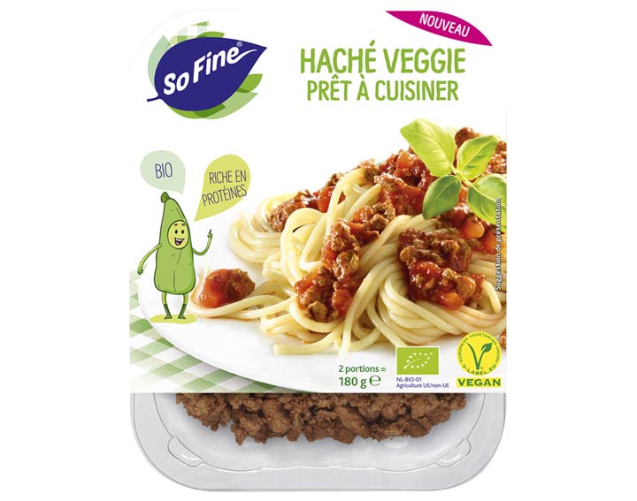 Haché Veggie prêt à cuisiner