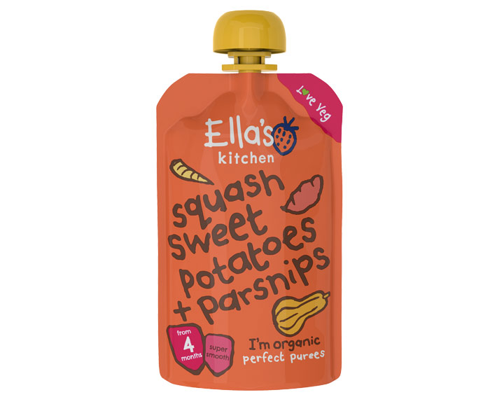 Squash, Sweet Potatoes and Parsnips 120g