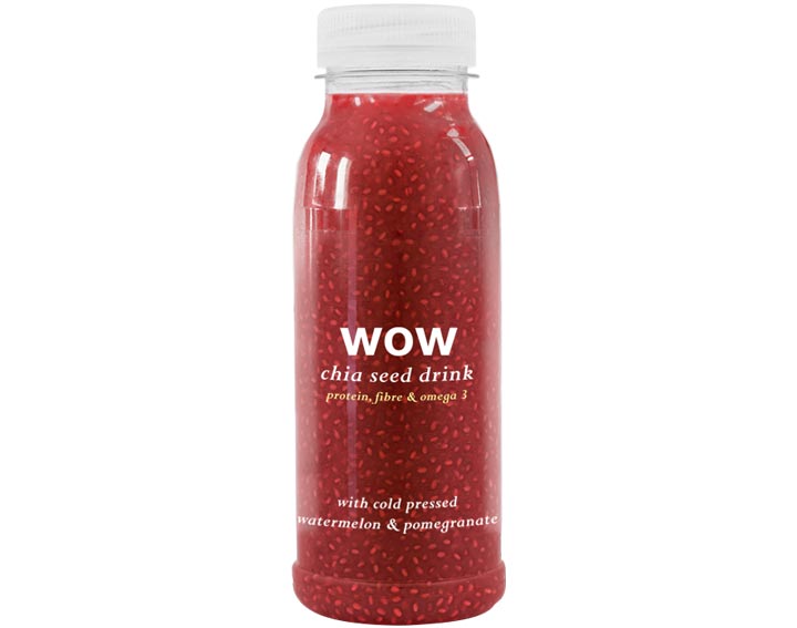 Watermelon & Pomegranate Chia Seed 250ml
