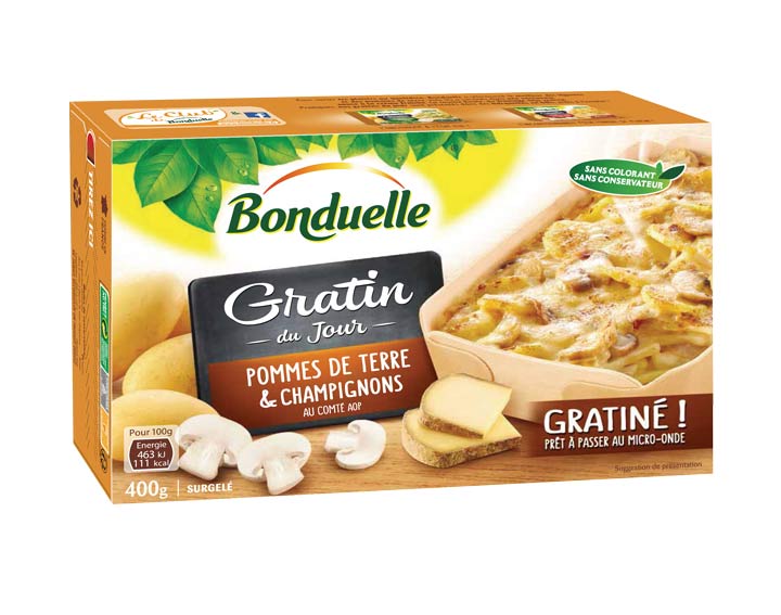 Pommes de terre & Champignons 400g