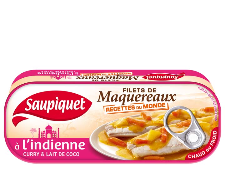 Filets de Maquereaux à l'indienne