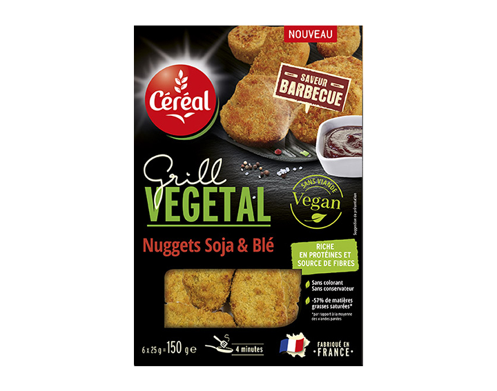 Nuggets Soja & Blé Saveur Barbecue