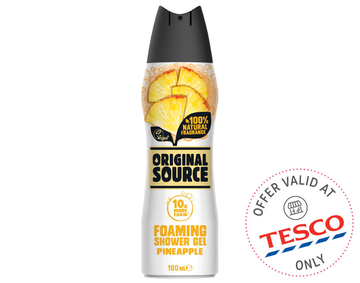 Pineapple Foaming Shower Gel 180ml