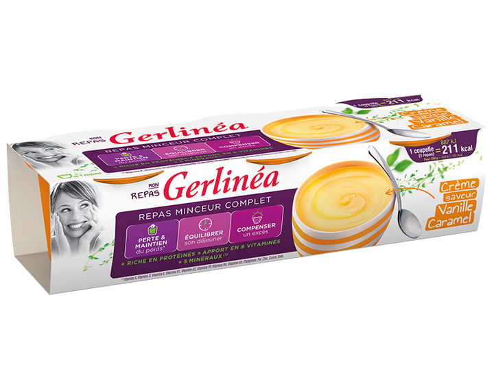 Crème saveur Vanille Caramel