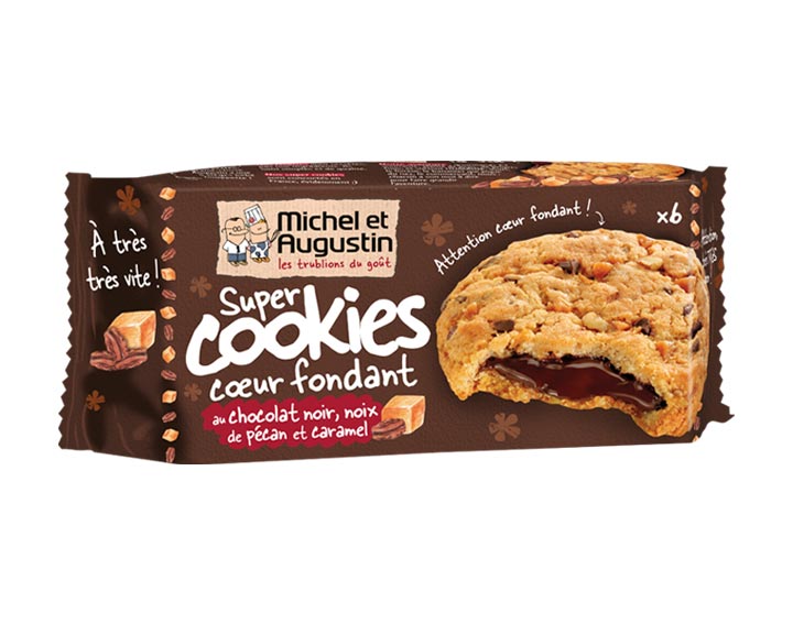 Cookies coeur fondant pécan caramel 180g 