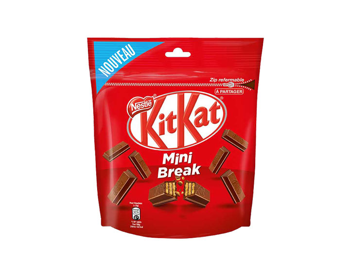 KITKAT® Mini Break au Chocolat au Lait 104g