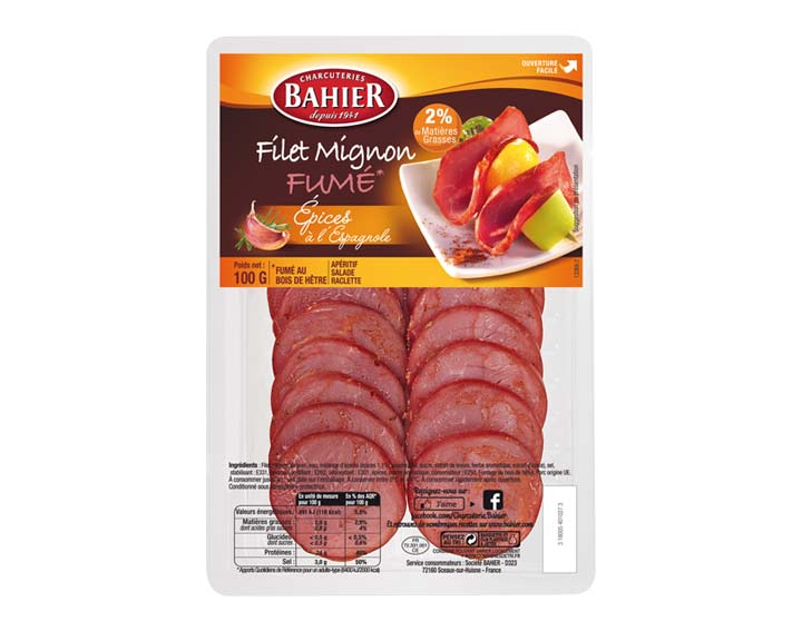 Filet mignon fumé épices à l'espagnole 100g