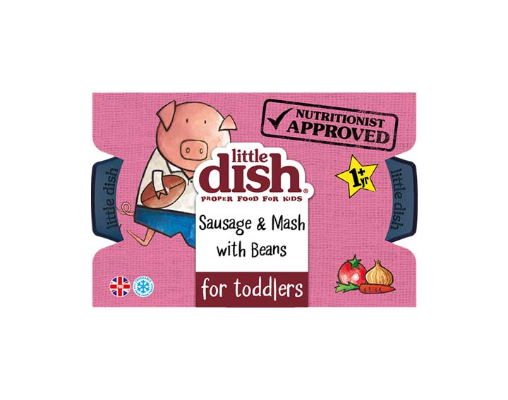 Sausage & Mash with Beans 200g