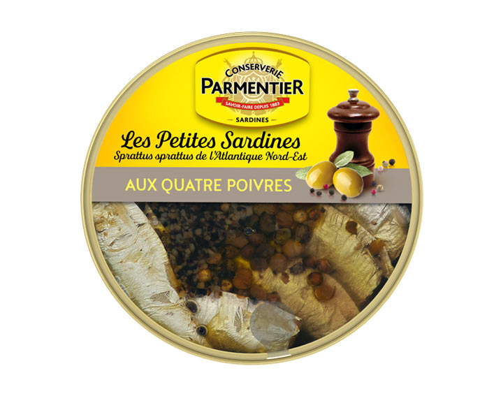 Les Petites Sardines aux quatre poivres